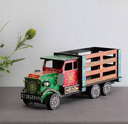 Wooden Vehicle Toys Showpiece