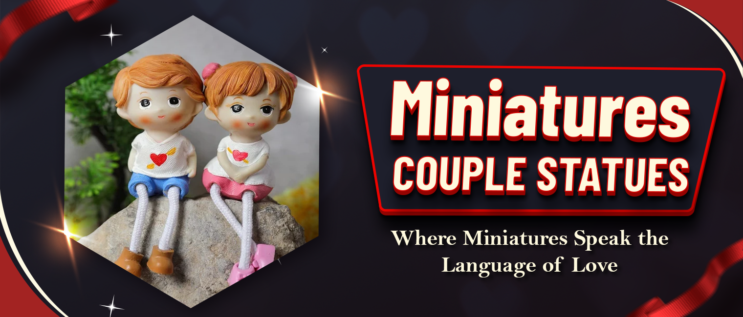 Miniatures Couple Statues